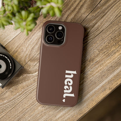 Heal MagSafe iPhone® Case Brown Sugar