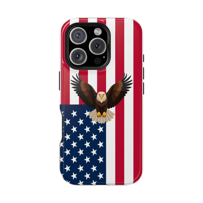 American Flag Magnetic Eagle Phone Case