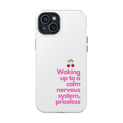 Stay Calm MagSafe iPhone® Case White
