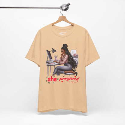 She Prospered Soft Cotton Tee