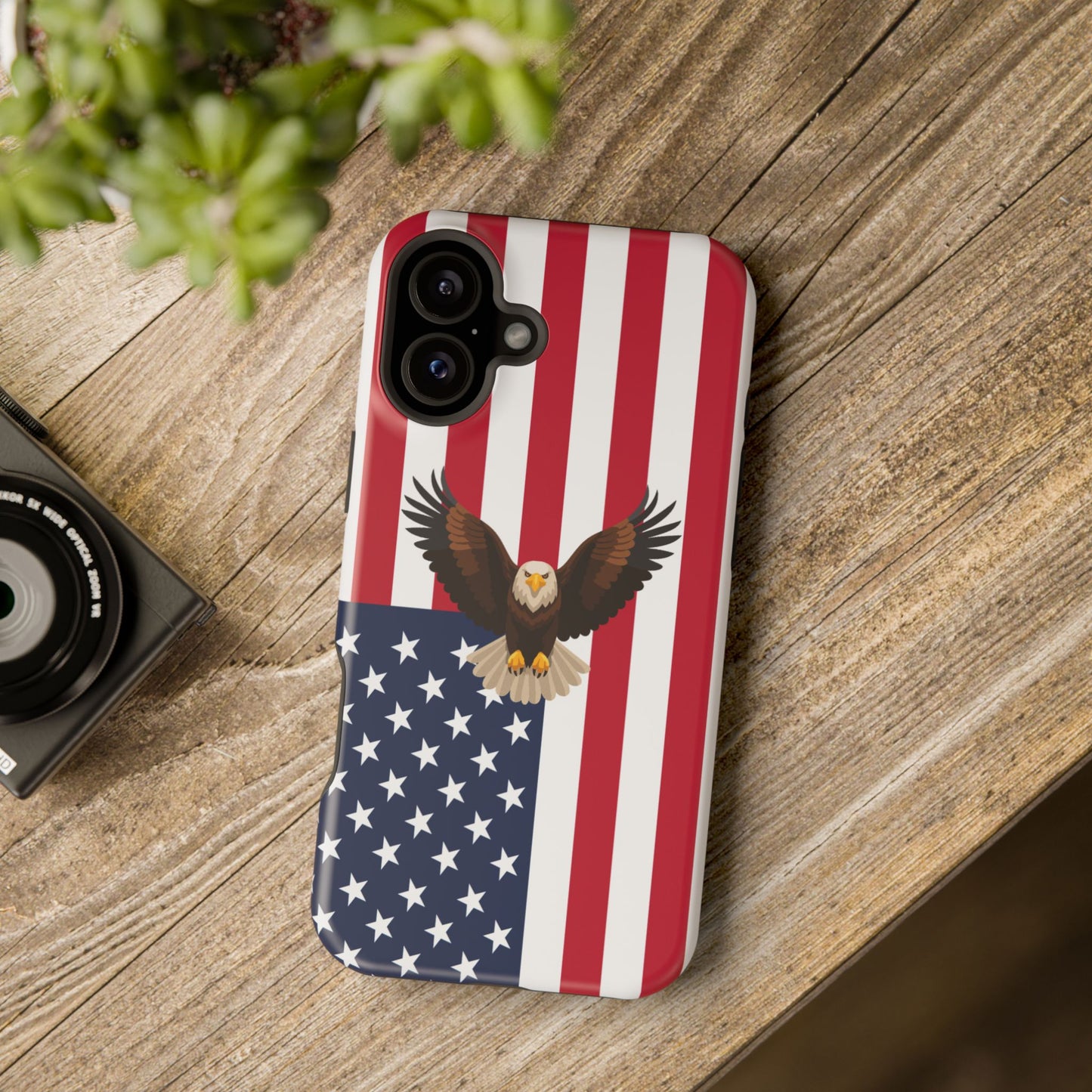 American Flag Magnetic Eagle Phone Case