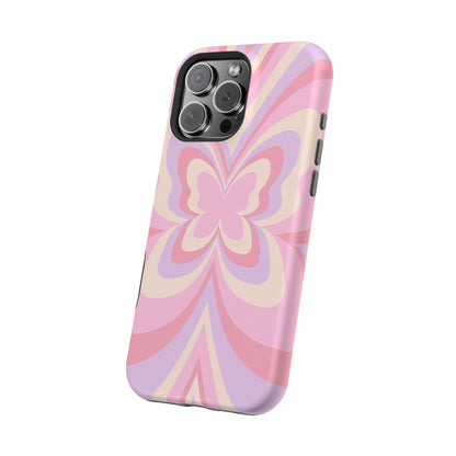 Pink Bow & Butterfly MagSafe iPhone® Case
