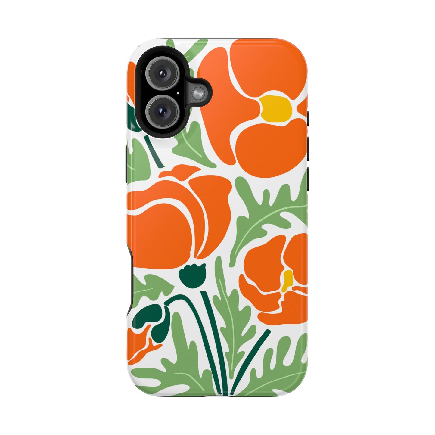 Orange Daisy MagSafe iPhone® Case