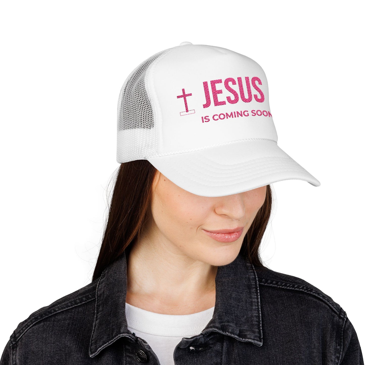 Jesus Is Coming Soon Foam Trucker Hat