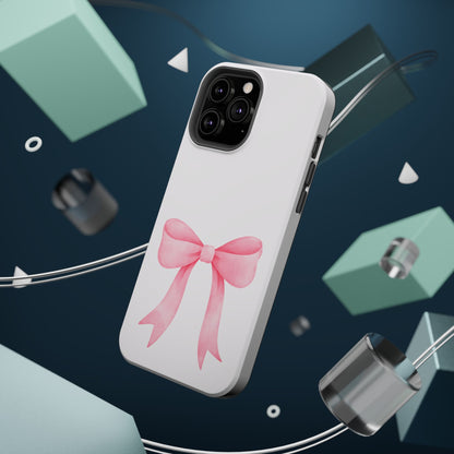 Pink Bow  MagSafe iPhone® Case
