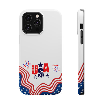 Patriotic Magnetic Phone Case 250 Years Anniversary USA Design
