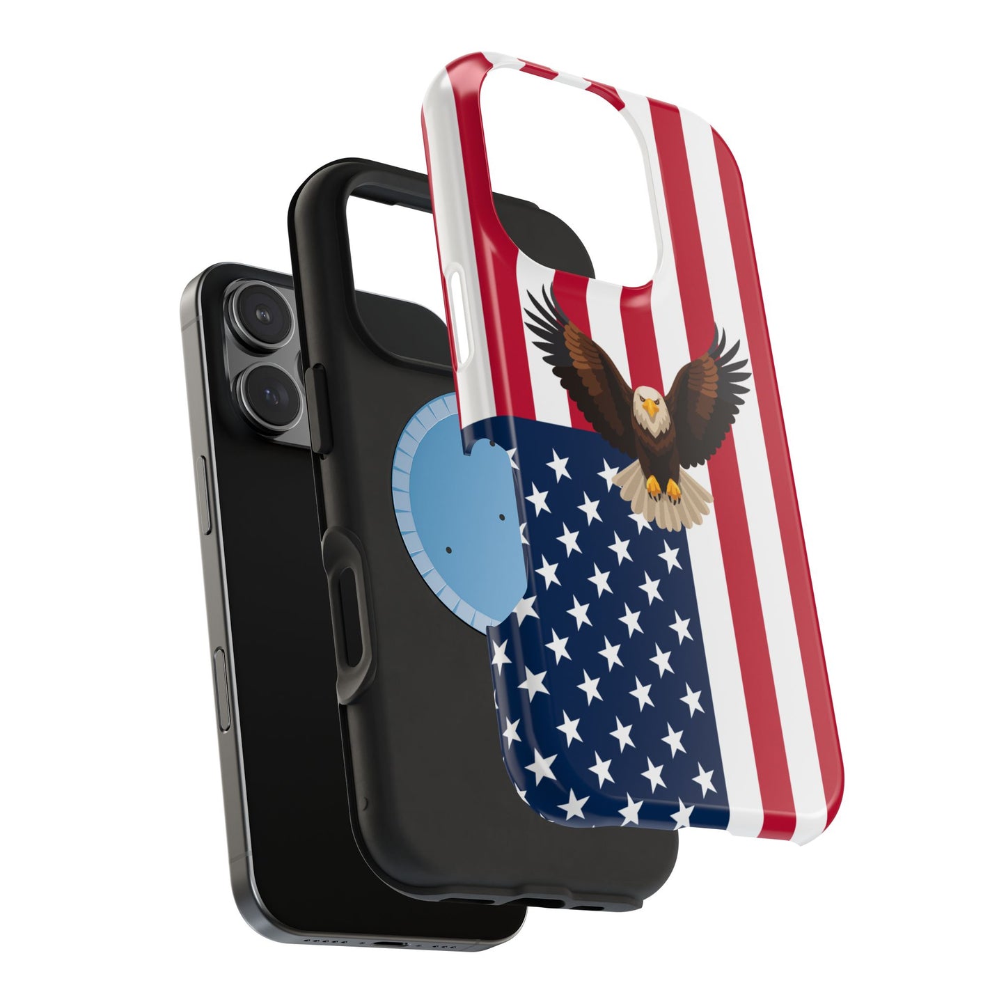 American Flag Magnetic Eagle Phone Case