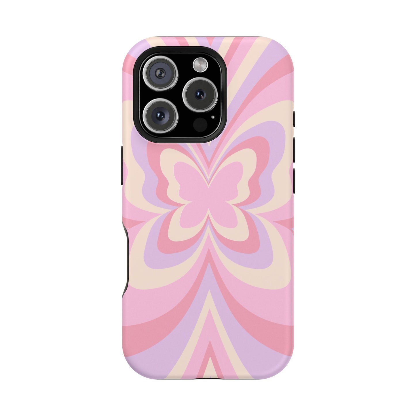 Pink Bow & Butterfly MagSafe iPhone® Case