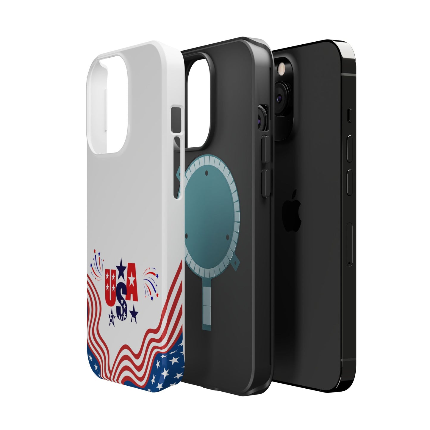 Patriotic Magnetic Phone Case 250 Years Anniversary USA Design