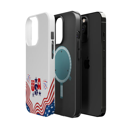Patriotic Magnetic Phone Case 250 Years Anniversary USA Design