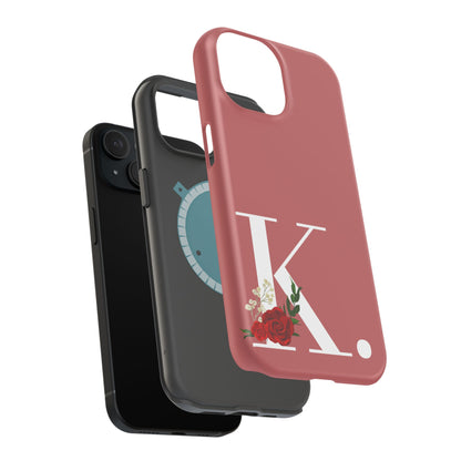Personalized Letter K MagSafe iPhone® Case
