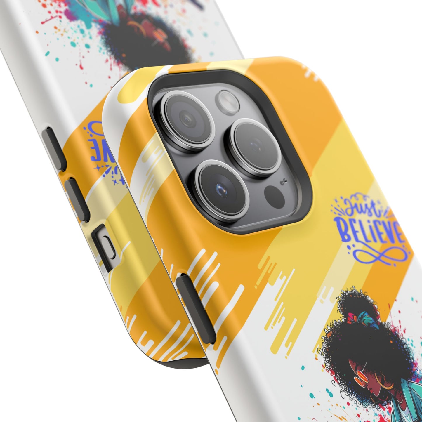 Black Girl Believe MagSafe iPhone® Case