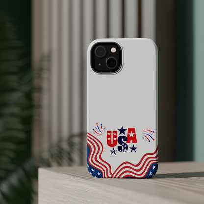 Patriotic Magnetic Phone Case 250 Years Anniversary USA Design
