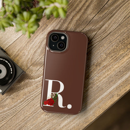 Personalized Letter R MagSafe iPhone® Case