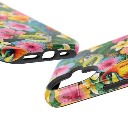 Tropical Birds MagSafe iPhone® Case