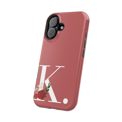 Personalized Letter K MagSafe iPhone® Case