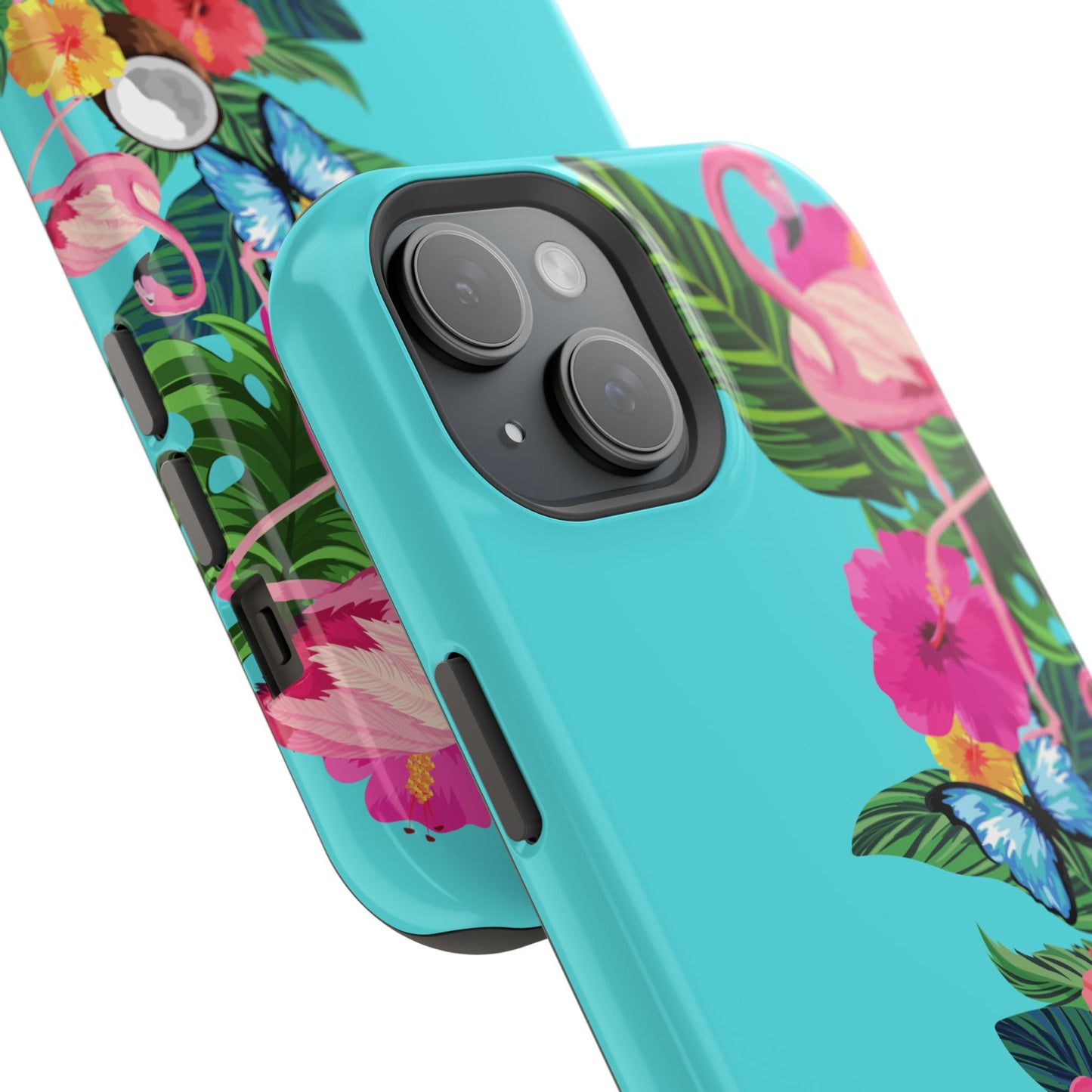 Pink Flamingo MagSafe iPhone® Case