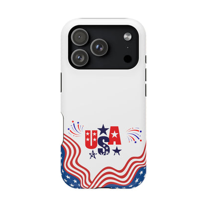 Patriotic Magnetic Phone Case 250 Years Anniversary USA Design