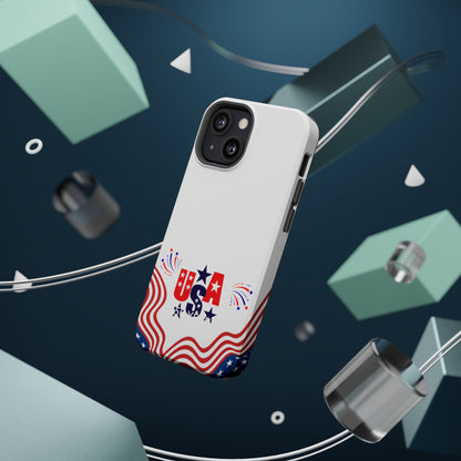 Patriotic Magnetic Phone Case 250 Years Anniversary USA Design