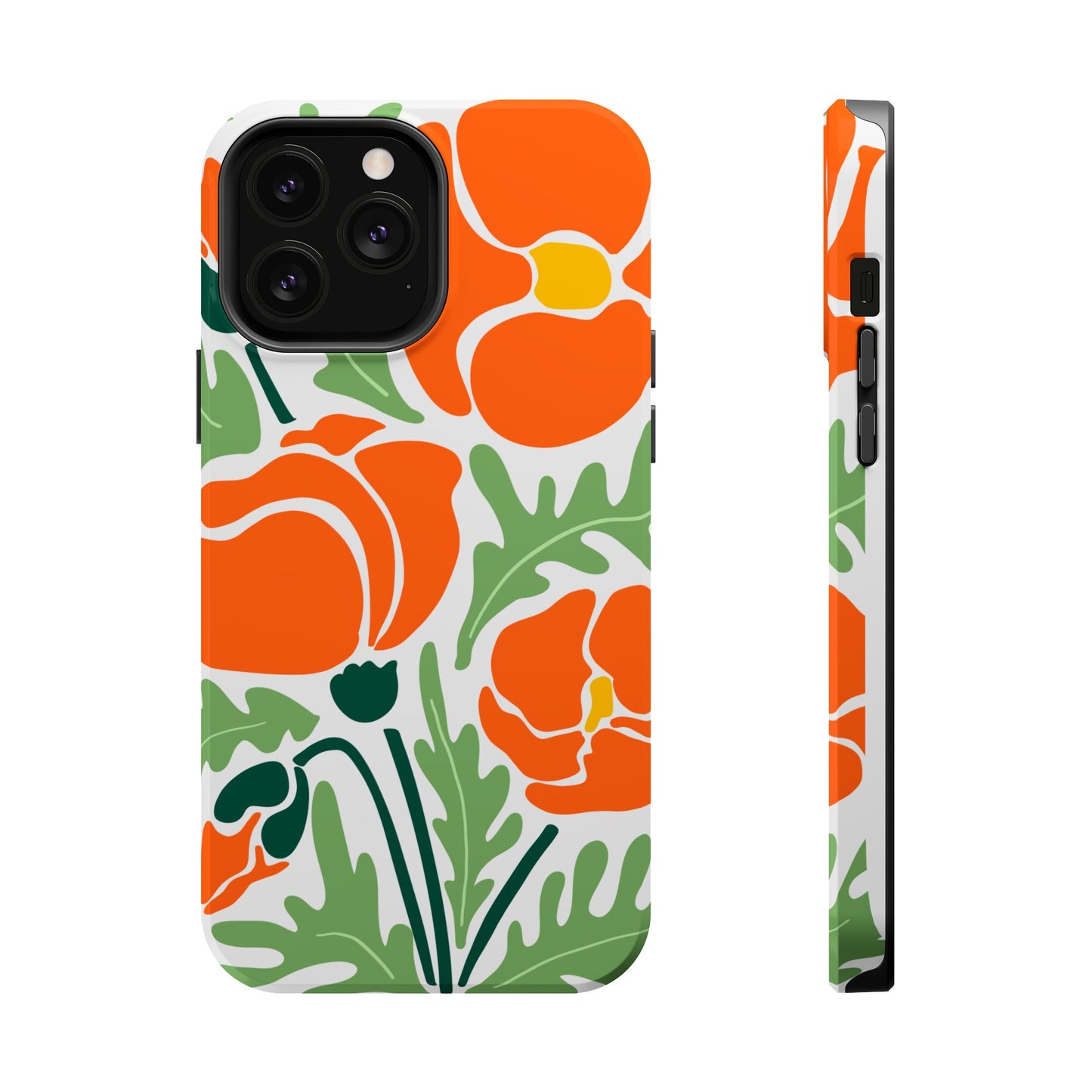 Orange Daisy MagSafe iPhone® Case