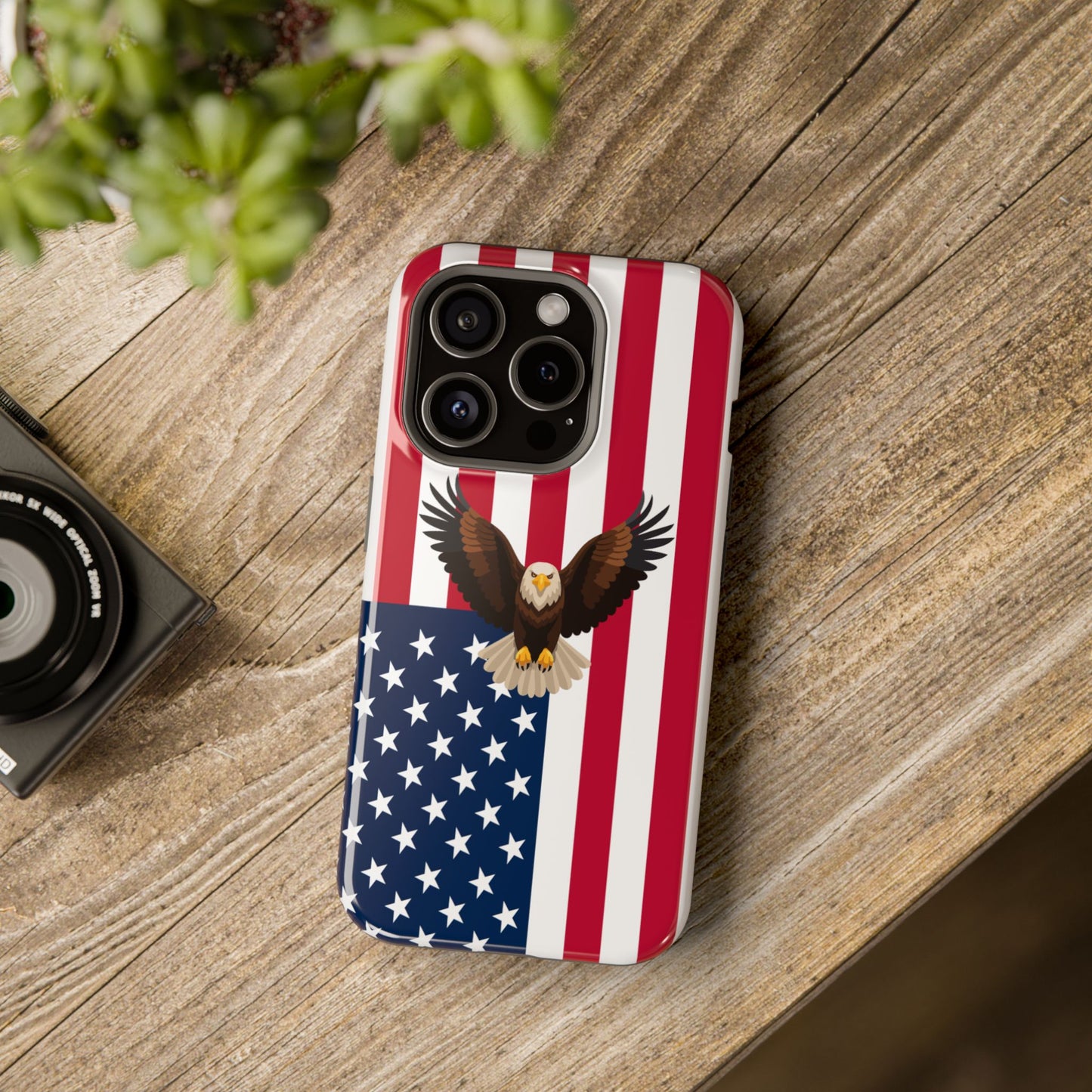 American Flag Magnetic Eagle Phone Case