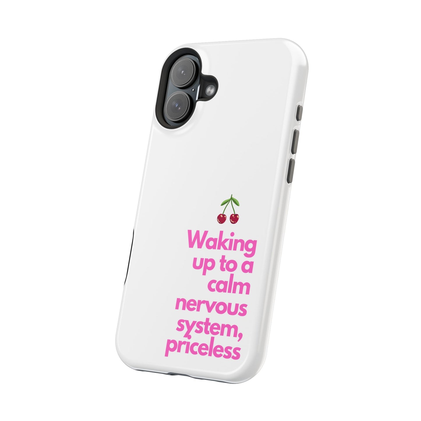 Stay Calm MagSafe iPhone® Case White
