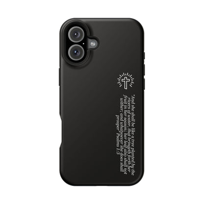 She Shall be Planted MagSafe iPhone® Case Black