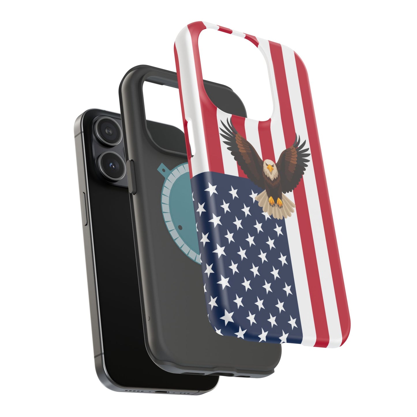 American Flag Magnetic Eagle Phone Case