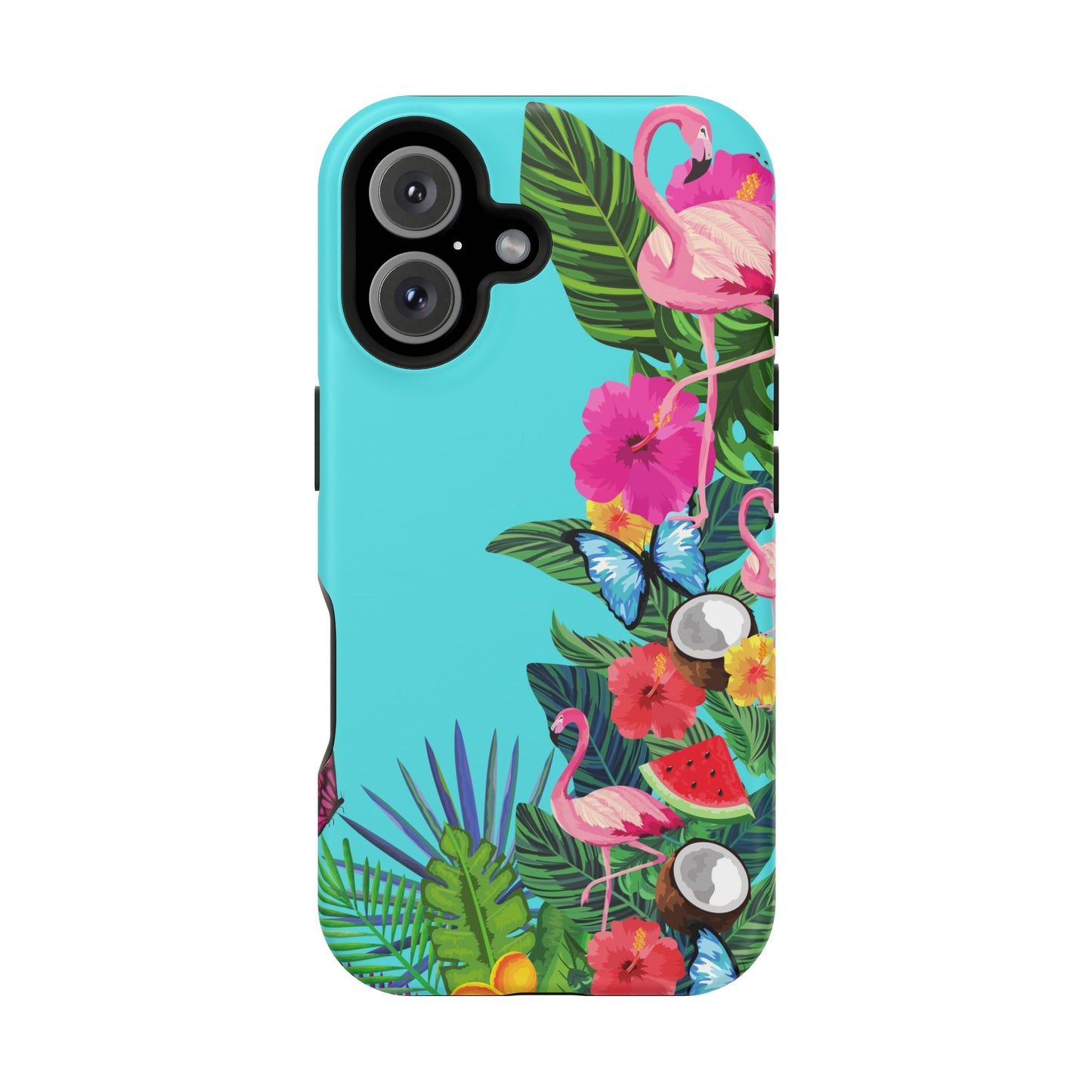 Pink Flamingo MagSafe iPhone® Case