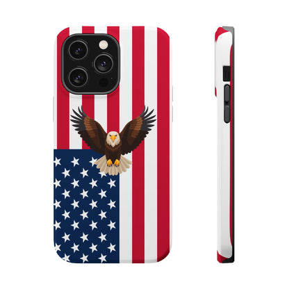 American Flag Magnetic Eagle Phone Case