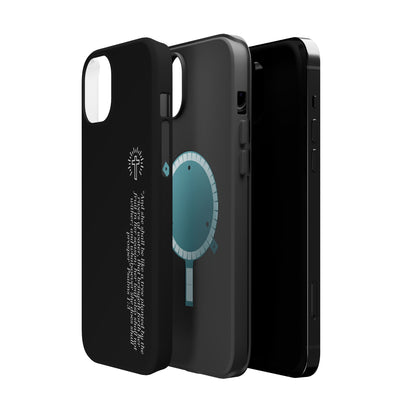 She Shall be Planted MagSafe iPhone® Case Black