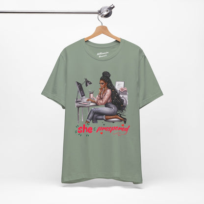 She Prospered Soft Cotton Tee