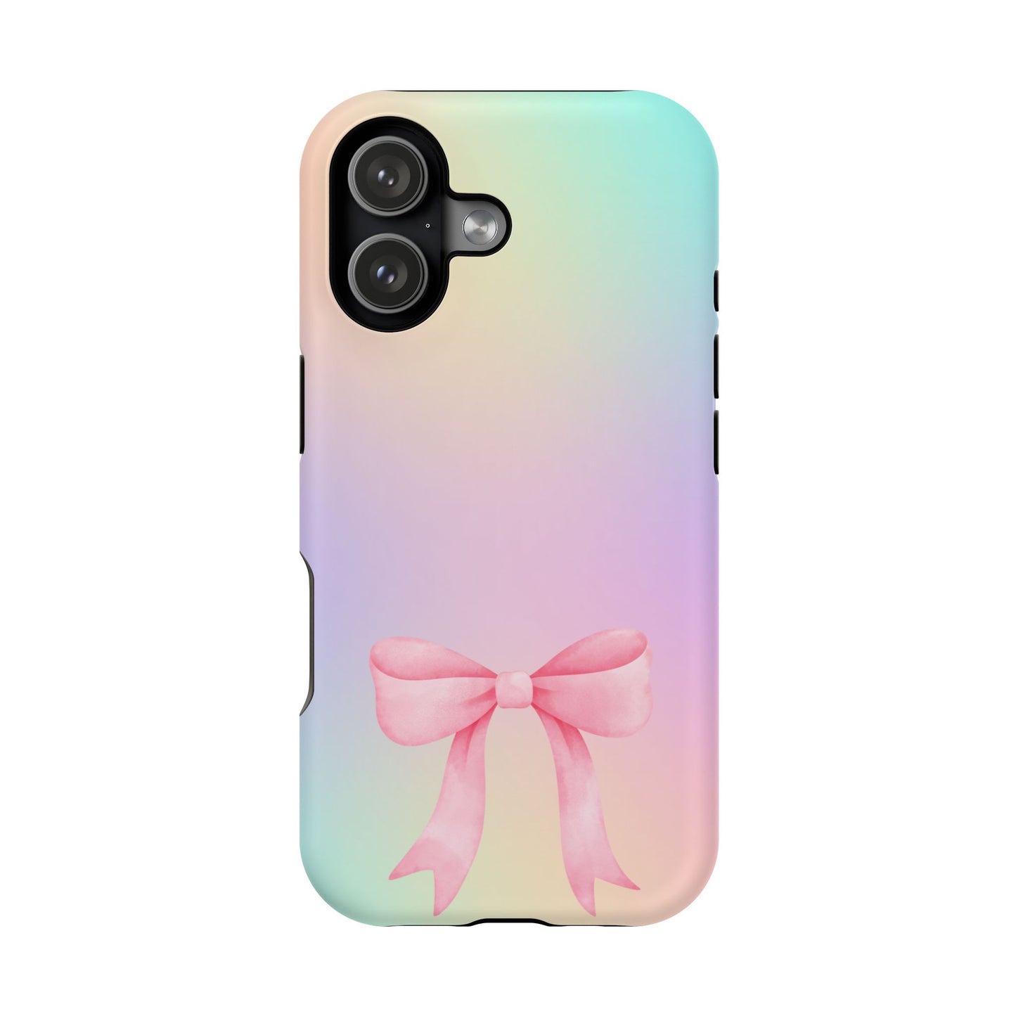 Pink Bow & Cotton Candy MagSafe iPhone® Case