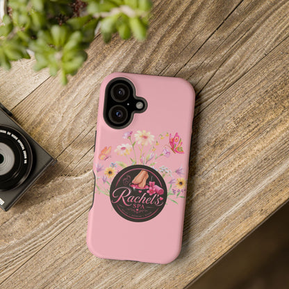 Pink Floral Rachel’s Spa Magnetic Impact-Resistant Case