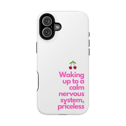 Stay Calm MagSafe iPhone® Case White