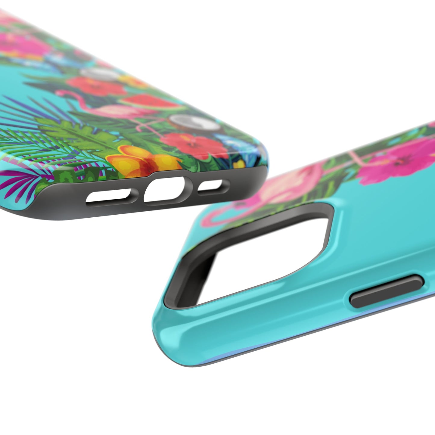 Pink Flamingo MagSafe iPhone® Case