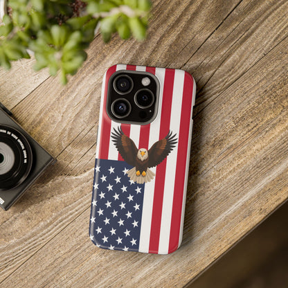 American Flag Magnetic Eagle Phone Case