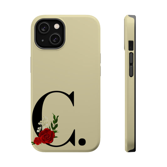 Personalized Letter C MagSafe iPhone® Case