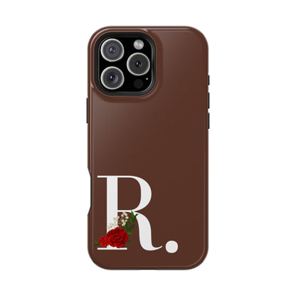 Personalized Letter R MagSafe iPhone® Case