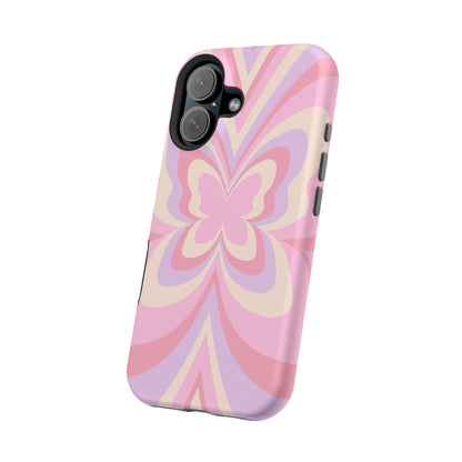 Pink Bow & Butterfly MagSafe iPhone® Case