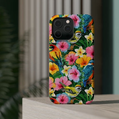 Tropical Birds MagSafe iPhone® Case