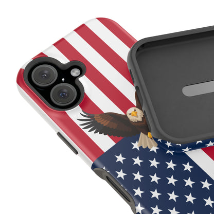 American Flag Magnetic Eagle Phone Case