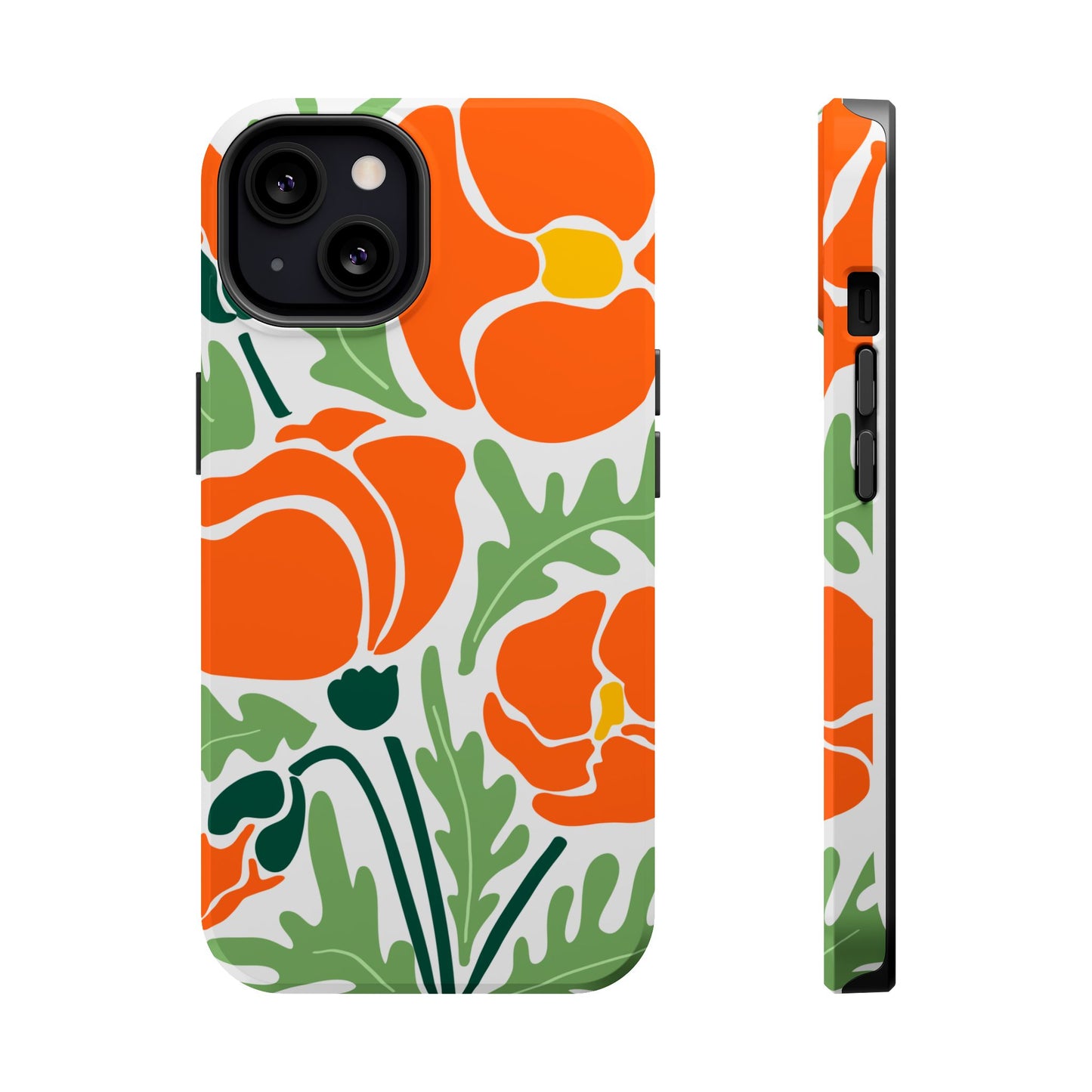 Orange Daisy MagSafe iPhone® Case