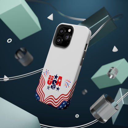 Patriotic Magnetic Phone Case 250 Years Anniversary USA Design