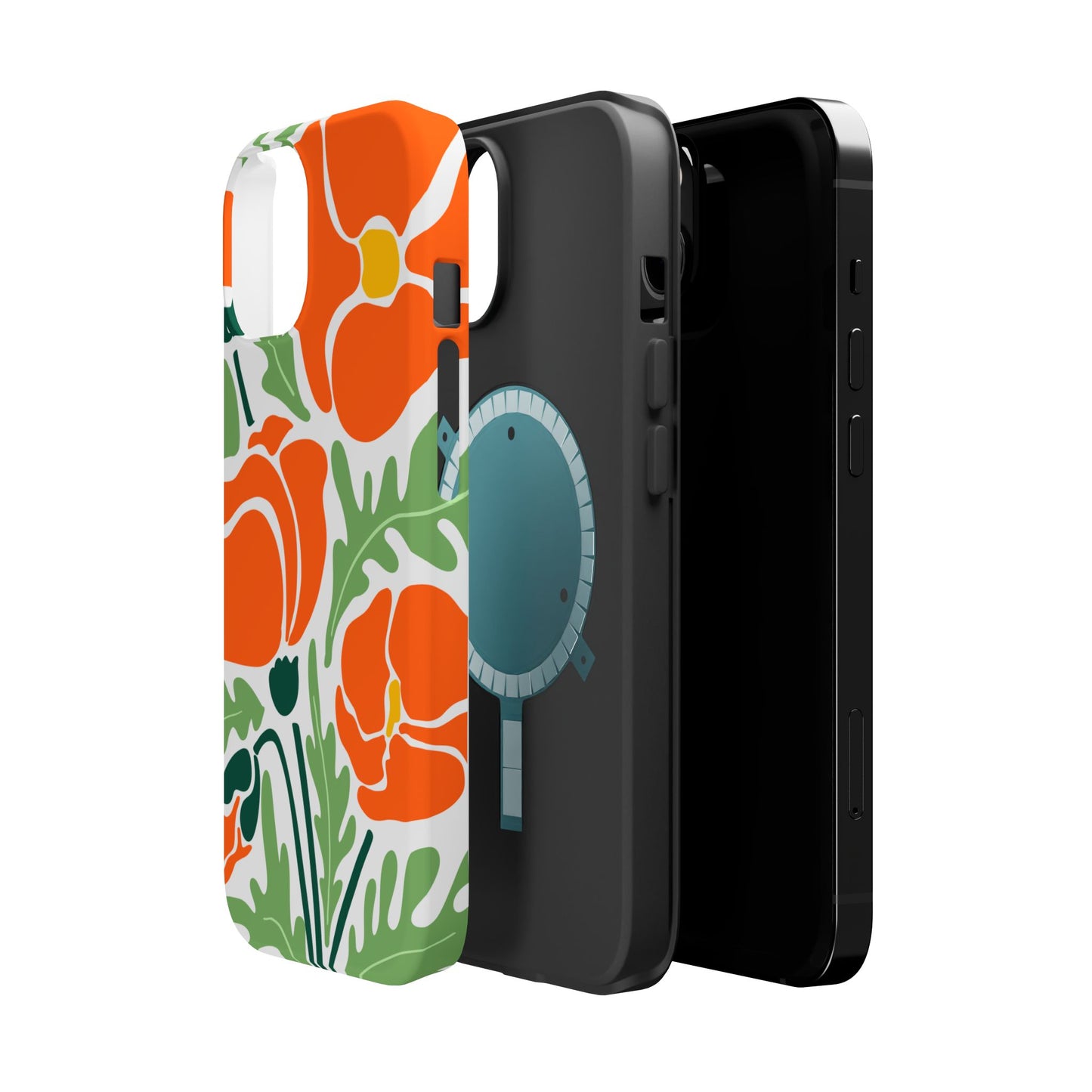 Orange Daisy MagSafe iPhone® Case