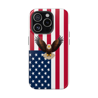 American Flag Magnetic Eagle Phone Case