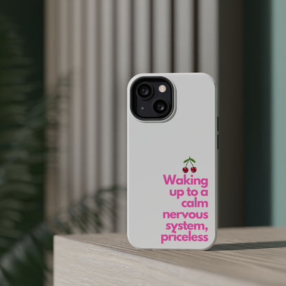 Stay Calm MagSafe iPhone® Case White