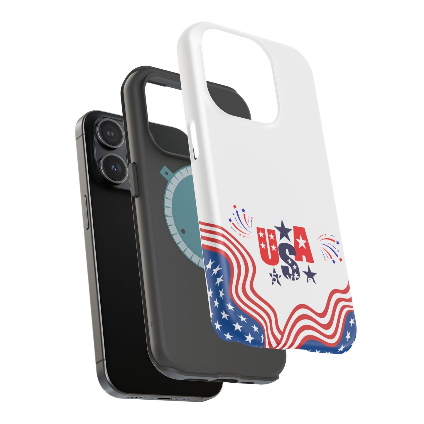 Patriotic Magnetic Phone Case 250 Years Anniversary USA Design