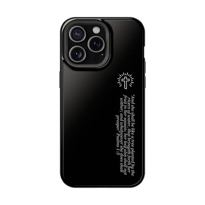She Shall be Planted MagSafe iPhone® Case Black