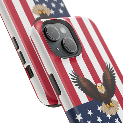 American Flag Magnetic Eagle Phone Case